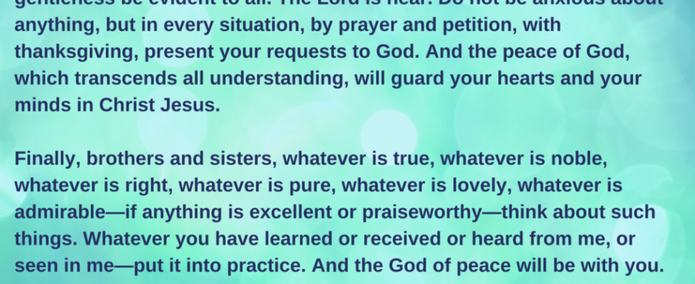 Teach us to pray