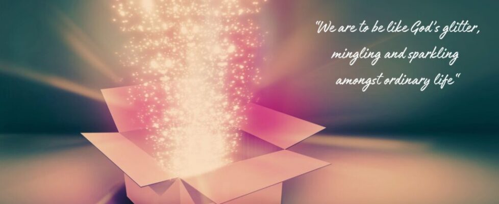 God's glitter slide